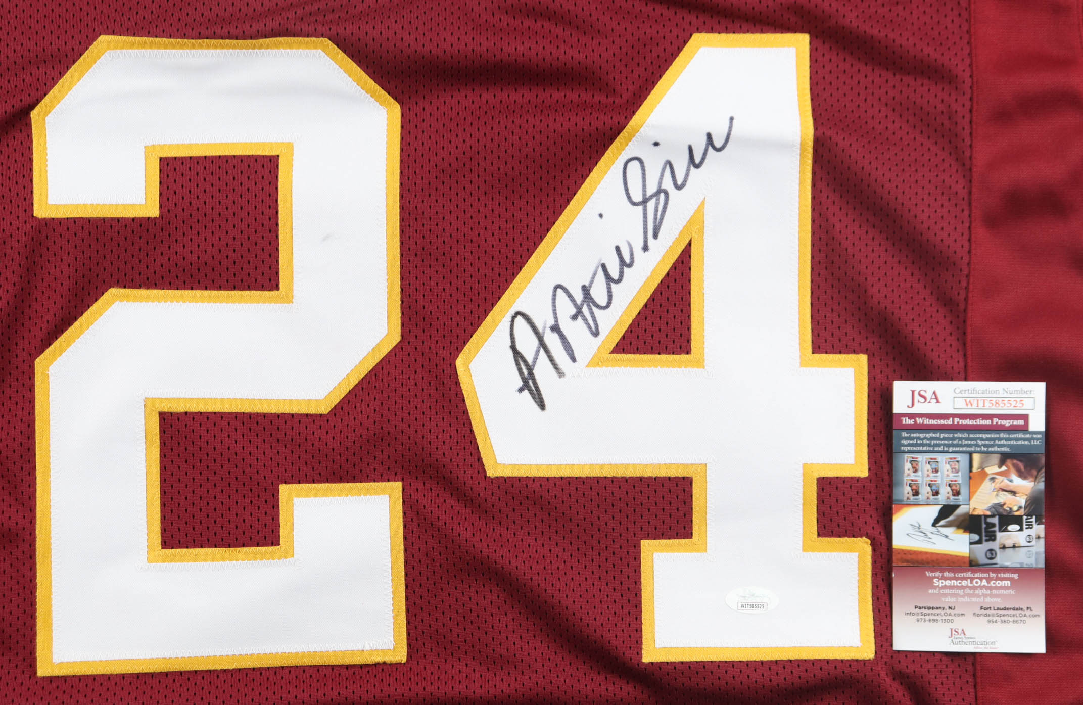 Antonio Gibson Signed Jersey (JSA) at PristineAuction.com Antonio Gibson Signed Jersey (JSA) at PristineAuction.com