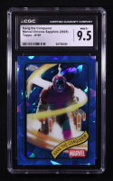 Kang the Conqueror 2025 Topps Chrome Sapphire Edition Marvel #181 (CGC 9.5) at PristineAuction.com