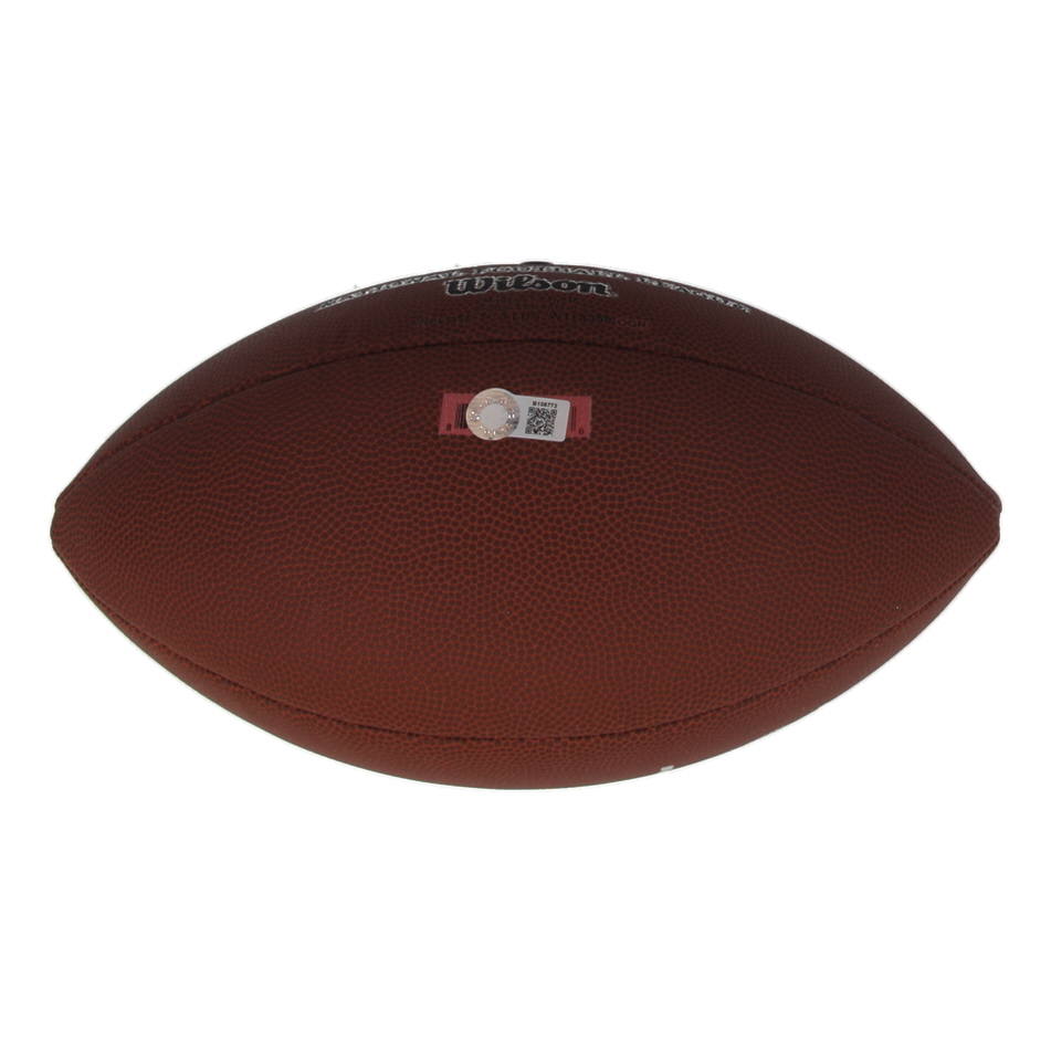 Barry Sanders Signed NFL Football (Schwartz) at PristineAuction.com Barry Sanders Signed NFL Football (Schwartz) at PristineAuction.com