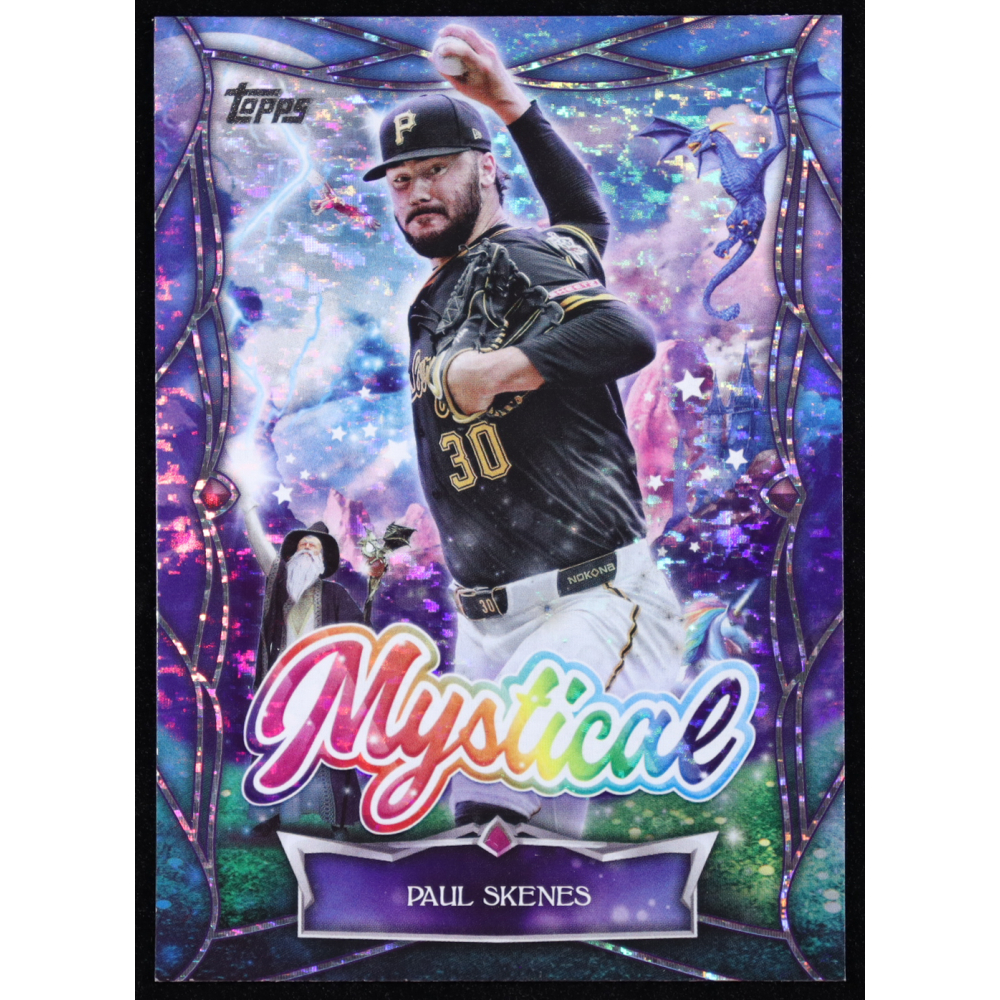 Paul Skenes 2025 Topps Update Mystical #MYS22 at PristineAuction.com