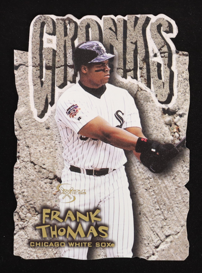 Frank Thomas 1998 SkyBox Dugout Axcess Gronks #G7 at PristineAuction.com Frank Thomas 1998 SkyBox Dugout Axcess Gronks #G7 at PristineAuction.com