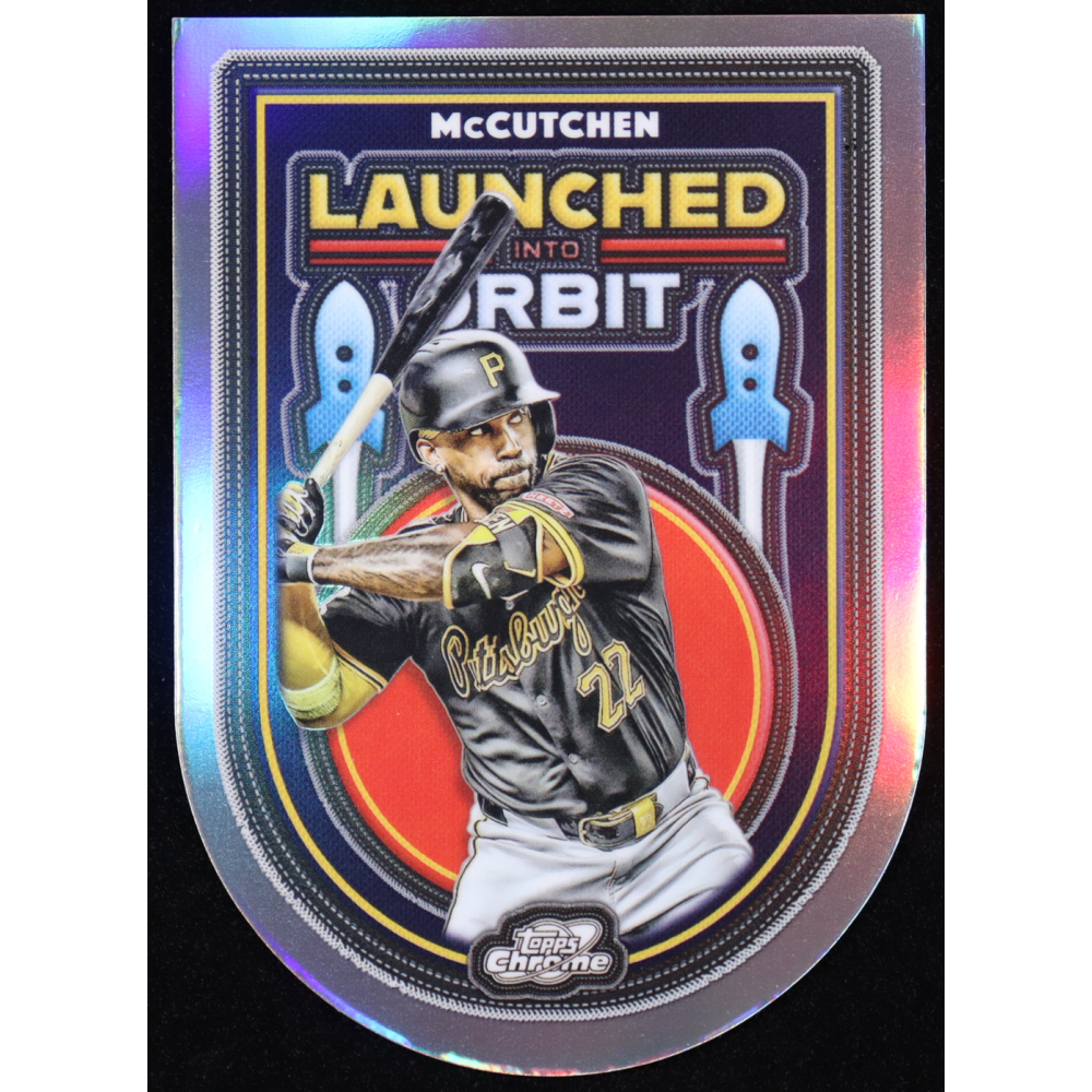 Andrew McCutchen 2025 Topps Cosmic Chrome Launched Into Orbit #LIO49 at PristineAuction.com