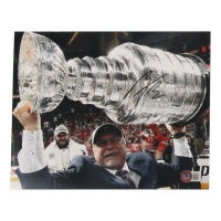 Barry Trotz Signed Capitals 8x10 Photo (Beckett) at PristineAuction.com