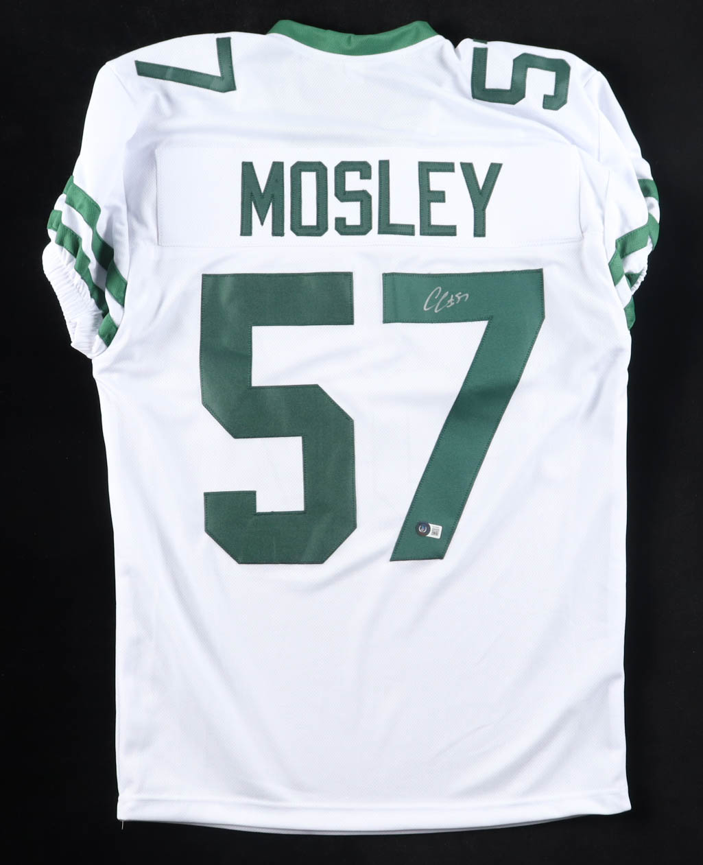 C. J. Mosley Signed Jersey (Beckett) at PristineAuction.com C. J. Mosley Signed Jersey (Beckett) at PristineAuction.com