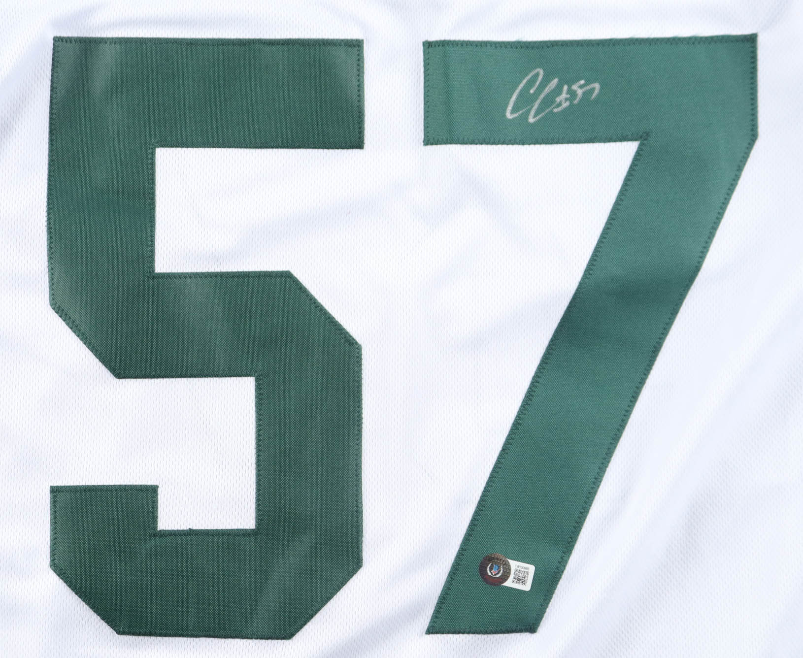 C. J. Mosley Signed Jersey (Beckett) at PristineAuction.com C. J. Mosley Signed Jersey (Beckett) at PristineAuction.com