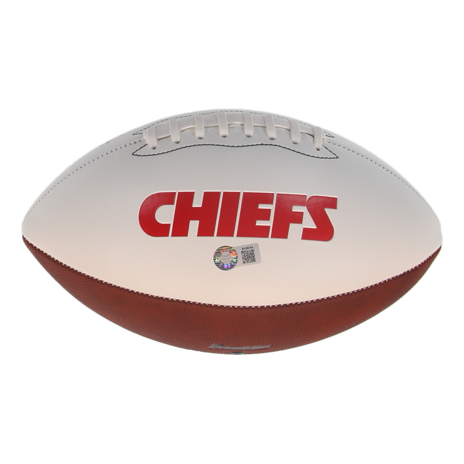 Patrick Mahomes Sr. Signed Chiefs Logo Football Inscribed "Who's Your Daddy?" (Schwartz) at PristineAuction.com Patrick Mahomes Sr. Signed Chiefs Logo Football Inscribed "Who's Your Daddy?" (Schwartz) at PristineAuction.com