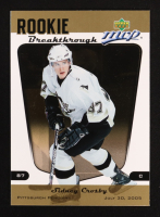 Sidney Crosby 2005-06 Upper Deck MVP Rookie Breakthrough #RB1 RC at PristineAuction.com