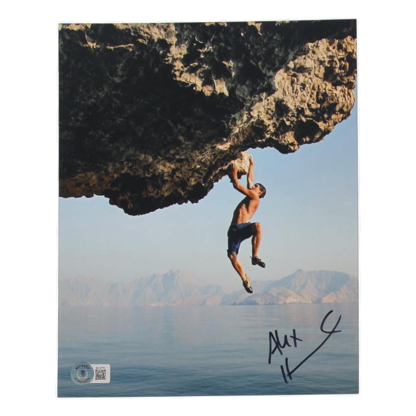 Alex Honnold Signed 8x10 Photo (Beckett) at PristineAuction.com Alex Honnold Signed 8x10 Photo (Beckett) at PristineAuction.com