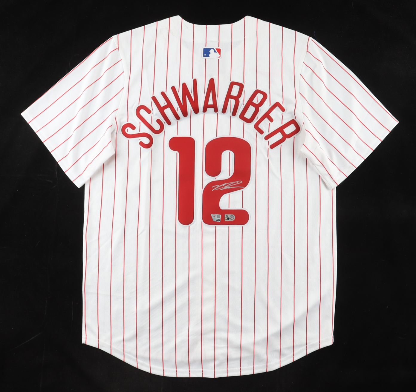 Kyle Schwarber Signed Phillies Nike Authentic Jersey (Fanatics & MLB) at PristineAuction.com Kyle Schwarber Signed Phillies Nike Authentic Jersey (Fanatics & MLB) at PristineAuction.com