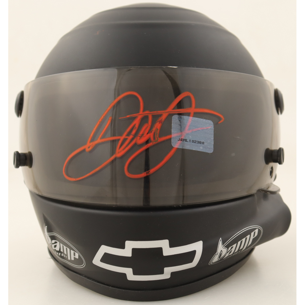 Dale Earnhardt Jr. Signed National Guard NASCAR Mini Helmet (JR Motorsports) at PristineAuction.com
