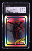 Daredevil 2025 Topps Chrome Marvel Refractors #97 (CGC 10) at PristineAuction.com