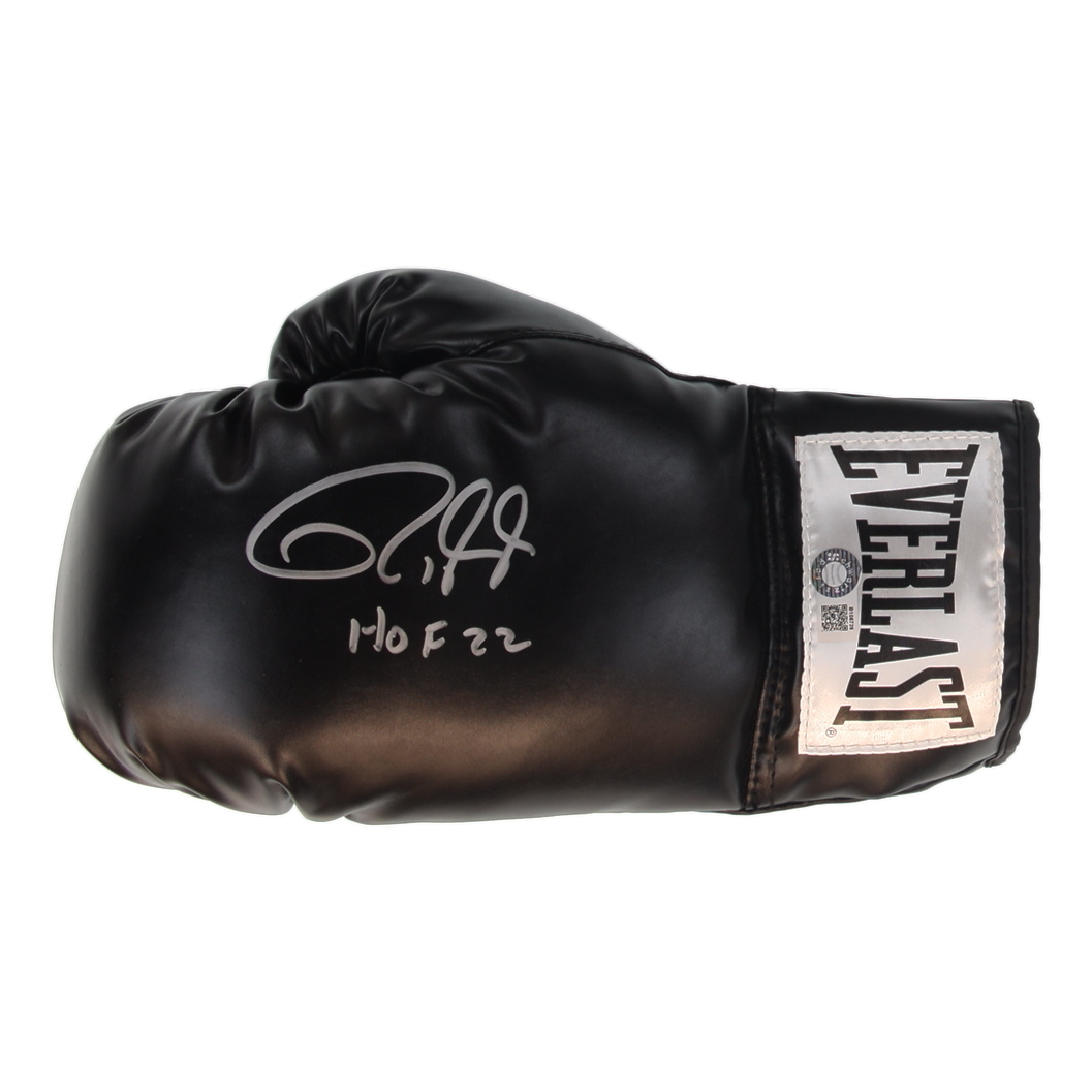 Roy Jones Jr. Signed Everlast Boxing Glove Inscribed "HOF 22" (Schwartz) at PristineAuction.com Roy Jones Jr. Signed Everlast Boxing Glove Inscribed "HOF 22" (Schwartz) at PristineAuction.com