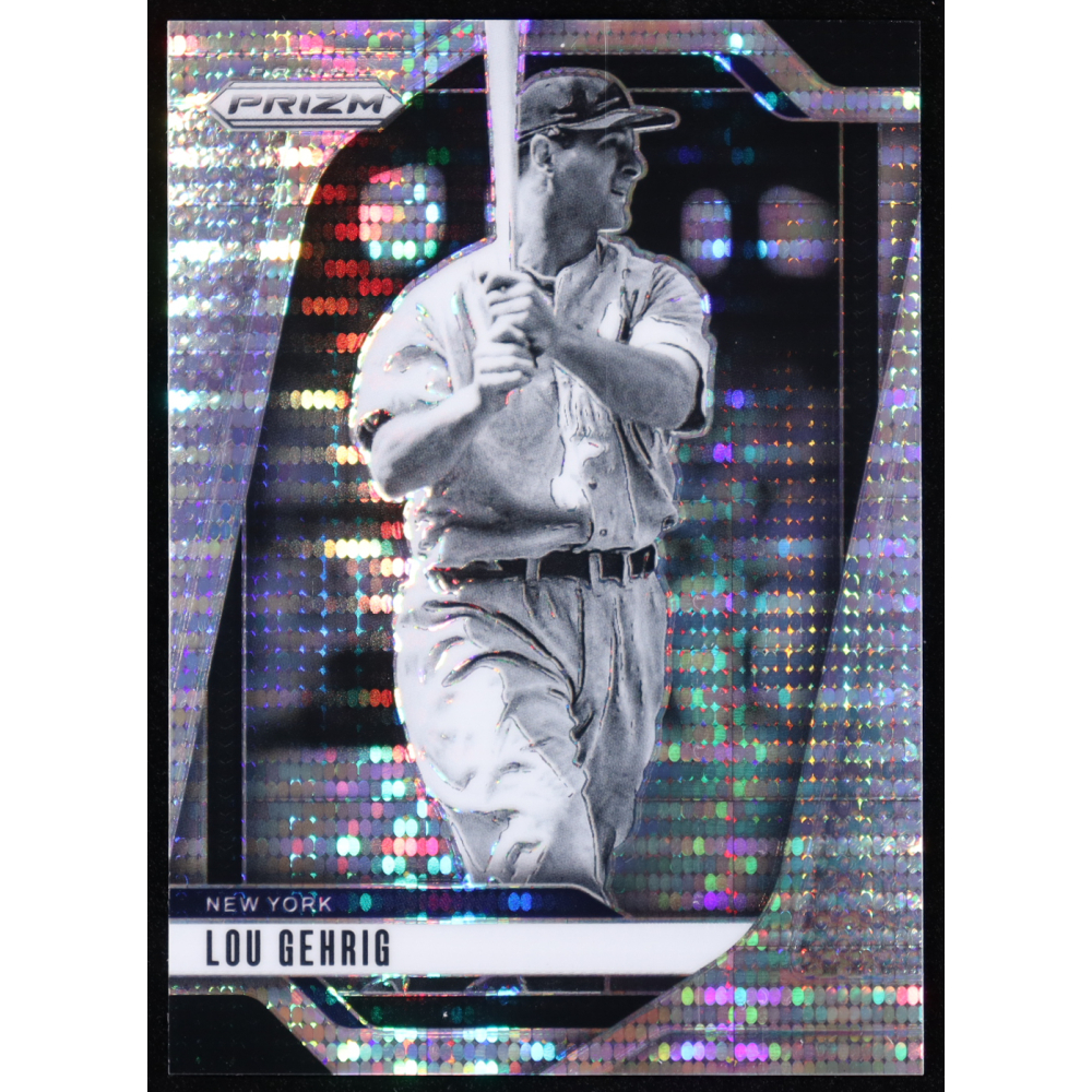 Lou Gehrig 2025 Panini Prizm Prizms Pulsar #300 #011/499 at PristineAuction.com