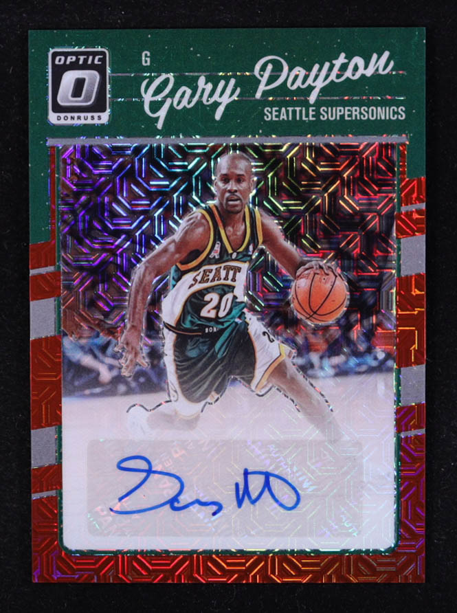 Gary Payton 2023-24 Donruss Optic Retro Series Signatures Choice #14 at PristineAuction.com Gary Payton 2023-24 Donruss Optic Retro Series Signatures Choice #14 at PristineAuction.com