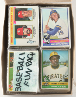 1976 Topps Baseball Cello Fun Pack Vending Box with (20) Packs at PristineAuction.com