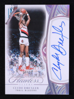 Clyde Drexler 2024-25 Panini Flawless Flawless Flyers Autographs #20 #17/25 at PristineAuction.com