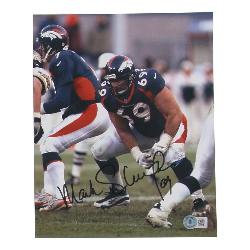Mark Schlereth Signed Broncos 8x10 Photo (Beckett) at PristineAuction.com Mark Schlereth Signed Broncos 8x10 Photo (Beckett) at PristineAuction.com