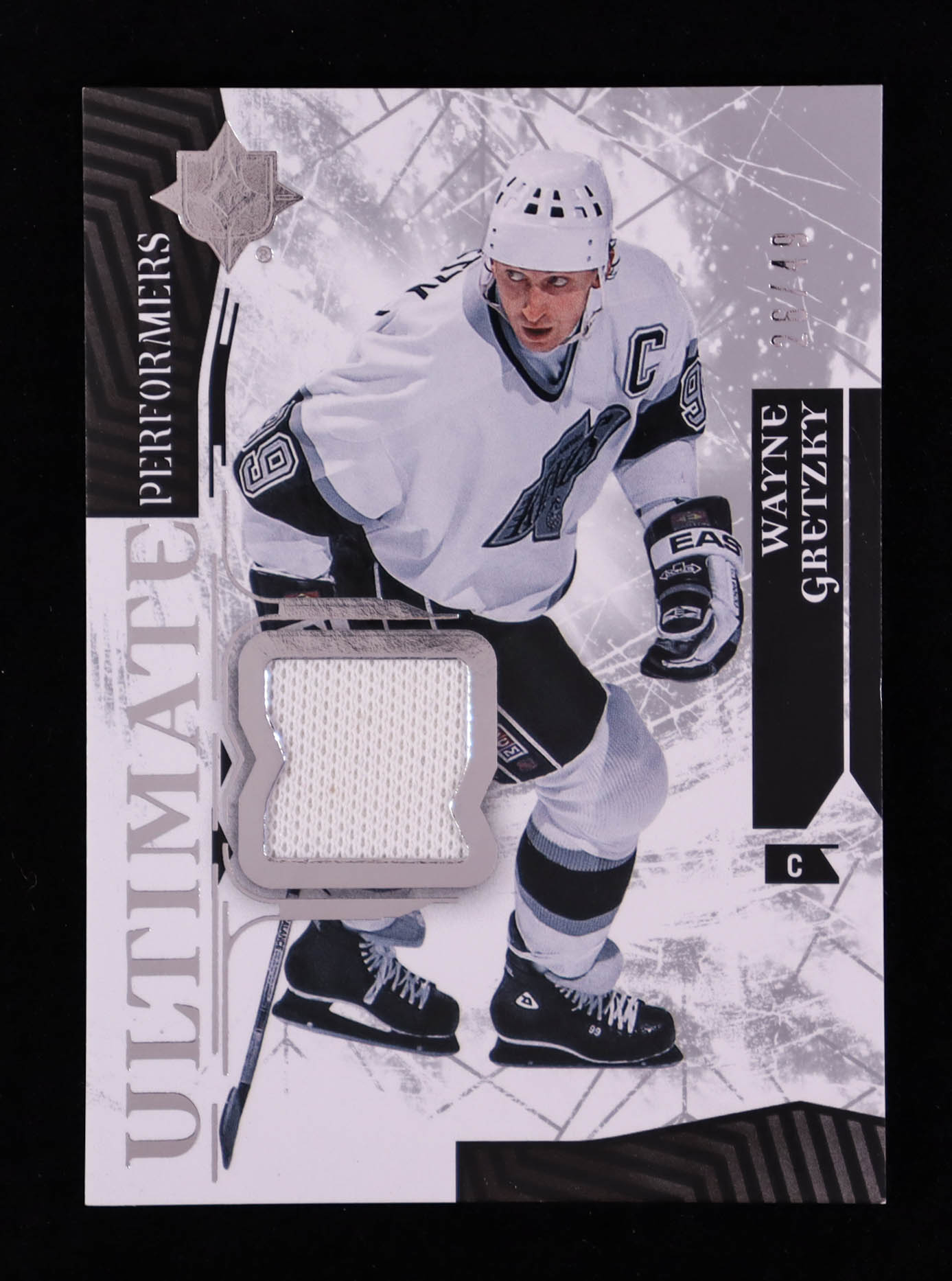 Wayne Gretzky 2017-18 Ultimate Collection Ultimate Performers Jerseys #UPWG #26/49 at PristineAuction.com Wayne Gretzky 2017-18 Ultimate Collection Ultimate Performers Jerseys #UPWG #26/49 at PristineAuction.com