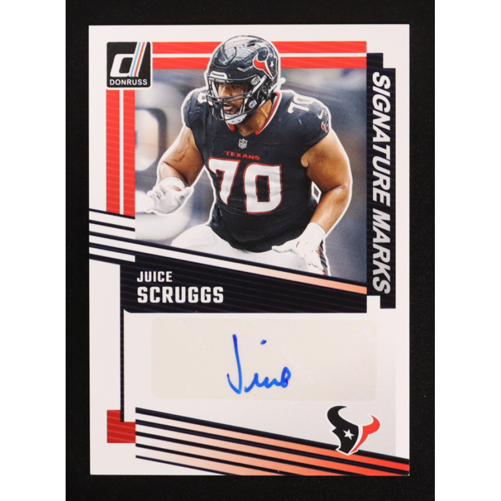 Juice Scruggs 2025 Donruss Signature Marks #37 at PristineAuction.com