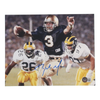Rick Mirer Signed Notre Dame Fighting Irish 8x10 Photo (Beckett) at PristineAuction.com