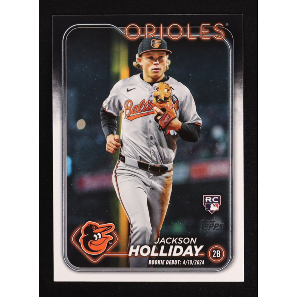 Jackson Holliday 2024 Topps Update #US97 RC at PristineAuction.com