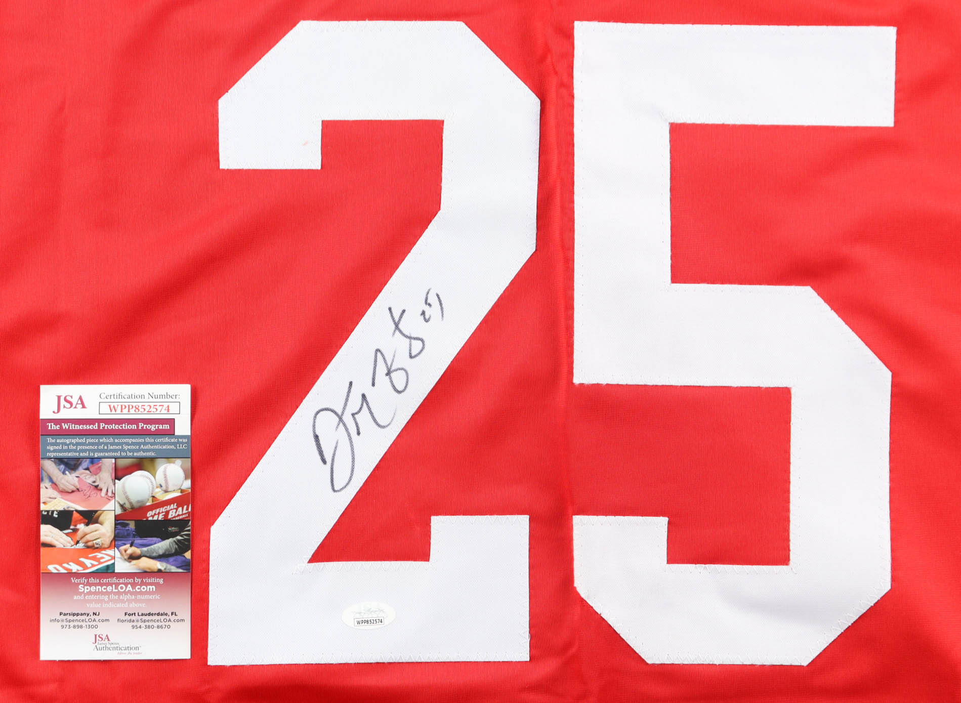 Darren McCarty Signed Jersey (JSA) at PristineAuction.com Darren McCarty Signed Jersey (JSA) at PristineAuction.com