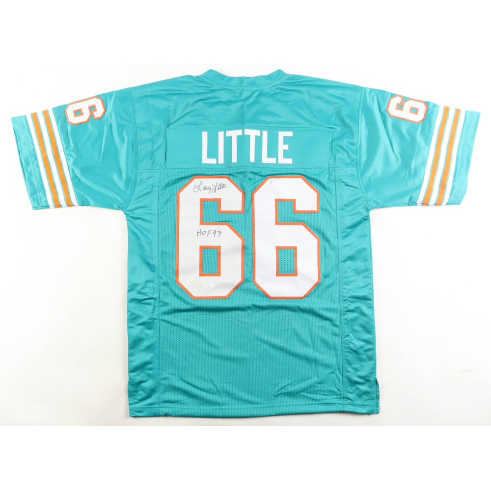 Larry Little Signed Jersey Inscribed "HOF 93" (JSA) at PristineAuction.com
