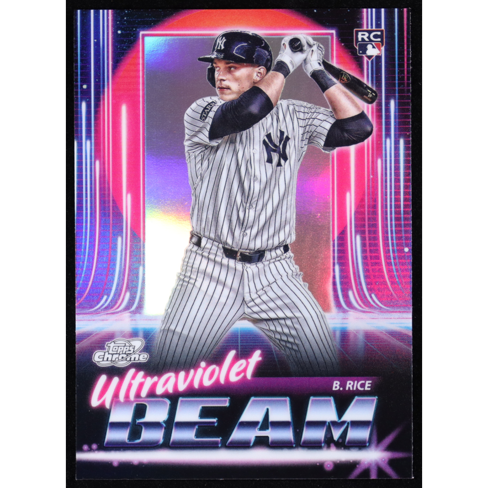 Ben Rice 2025 Topps Cosmic Chrome Ultraviolet Beam #UB12 RC at PristineAuction.com
