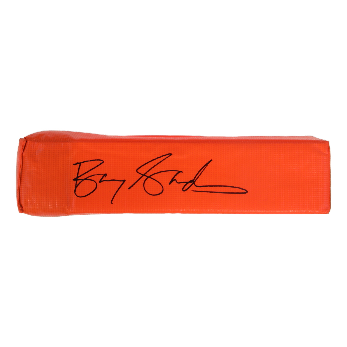 Barry Sanders Signed End Zone Pylon (Schwartz) at PristineAuction.com Barry Sanders Signed End Zone Pylon (Schwartz) at PristineAuction.com