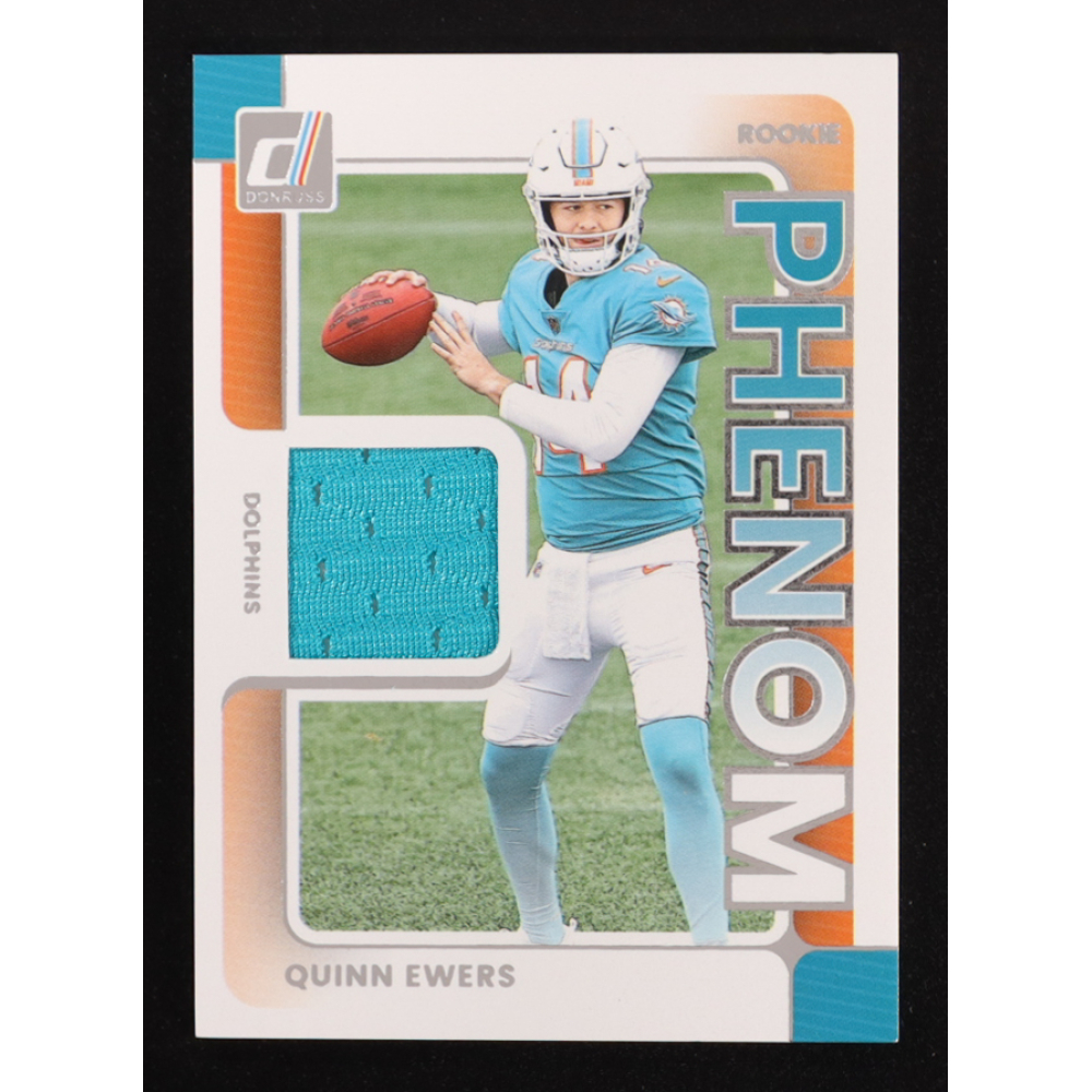 Quinn Ewers 2025 Donruss Rookie Phenom Jerseys #24 RC at PristineAuction.com