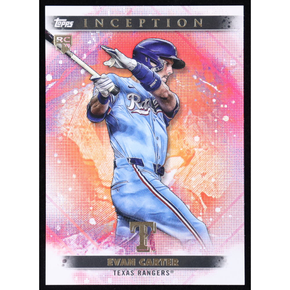 Evan Carter 2024 Topps Inception #5 RC at PristineAuction.com