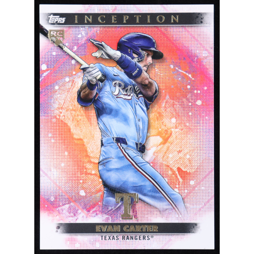 Evan Carter 2024 Topps Inception #5 RC at PristineAuction.com