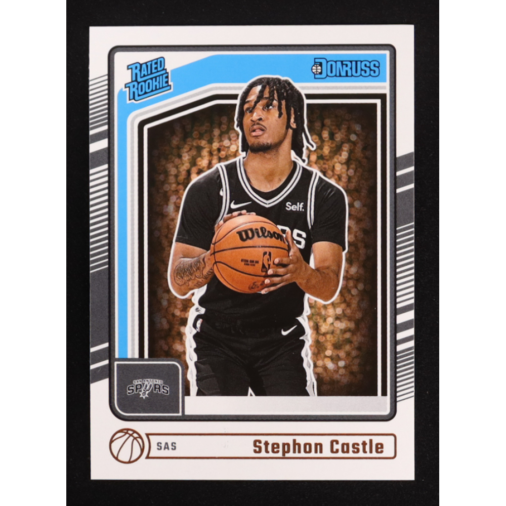 Stephon Castle 2024-25 Donruss #244 RC at PristineAuction.com