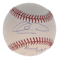 Armando Galarraga Signed OML Baseball Inscribed "Almost Perfect 6-2-10" (Schwartz) at PristineAuction.com