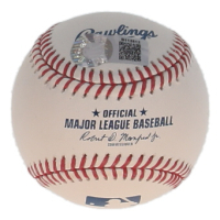 Armando Galarraga Signed OML Baseball Inscribed "28 Up 28 Down" (Schwartz) at PristineAuction.com