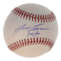 Jose Canseco Signed OML Baseball Inscribed "40/40" (Schwartz) at PristineAuction.com