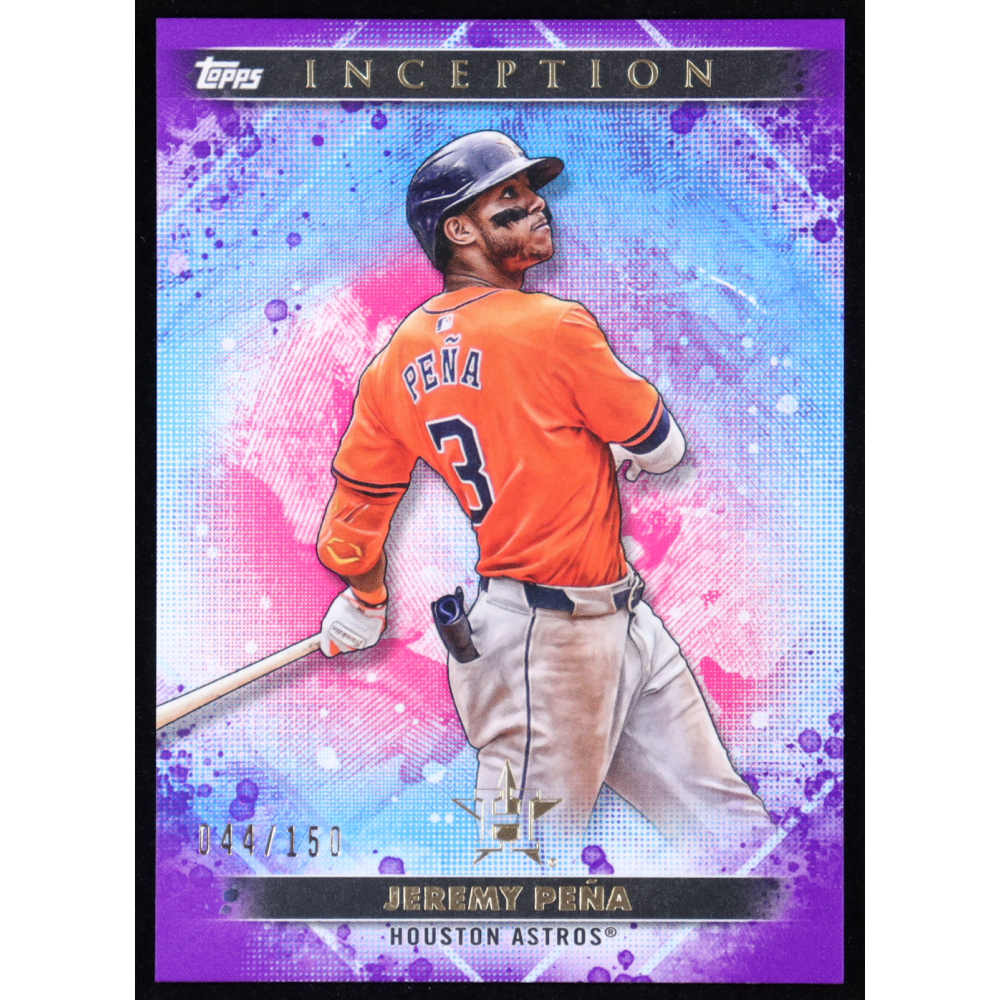 Jeremy Pena 2024 Topps Inception Purple #88 #044/150 at PristineAuction.com