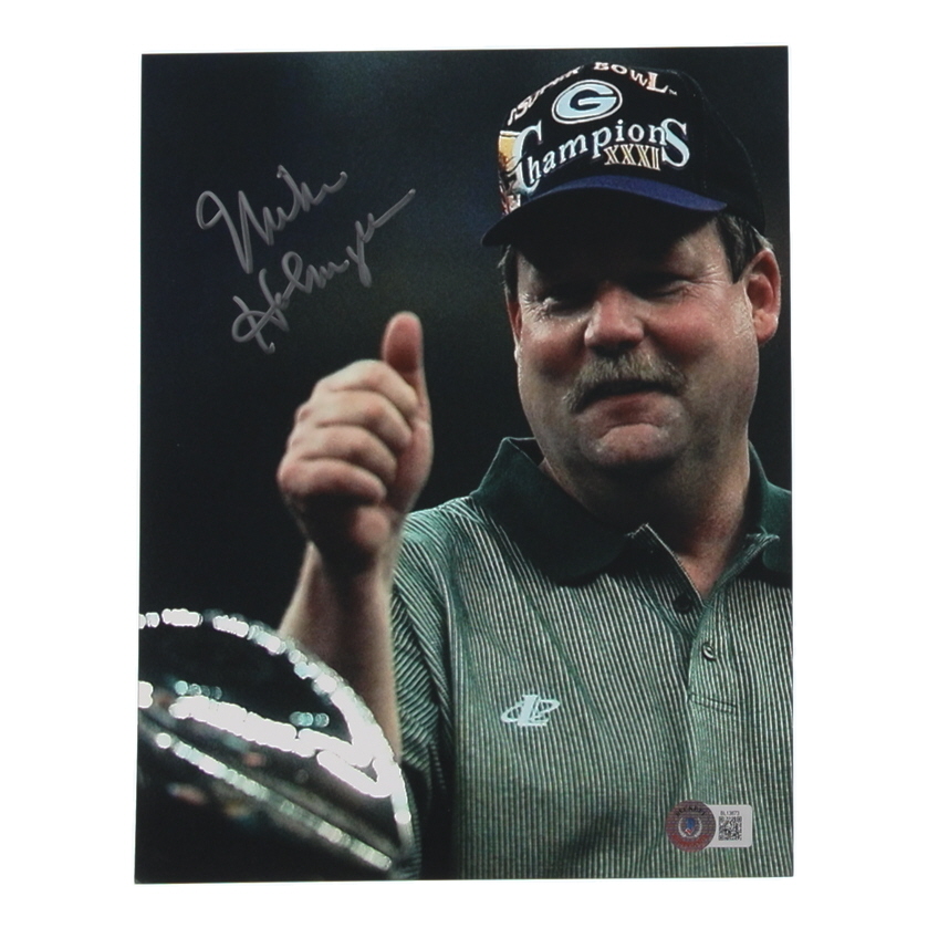 Mike Holmgren Signed Packers 8x10 Photo (Beckett) at PristineAuction.com Mike Holmgren Signed Packers 8x10 Photo (Beckett) at PristineAuction.com