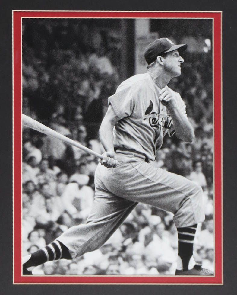 Stan Musial Signed Custom Framed Cut Display with Jersey & 6X Batting Champion Pin (PSA) at PristineAuction.com Stan Musial Signed Custom Framed Cut Display with Jersey & 6X Batting Champion Pin (PSA) at PristineAuction.com