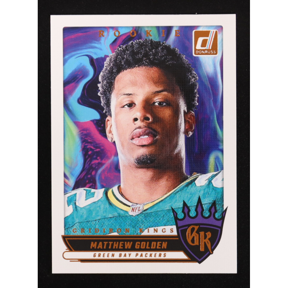 Matthew Golden 2025 Donruss Rookie Gridiron Kings #5 RC at PristineAuction.com