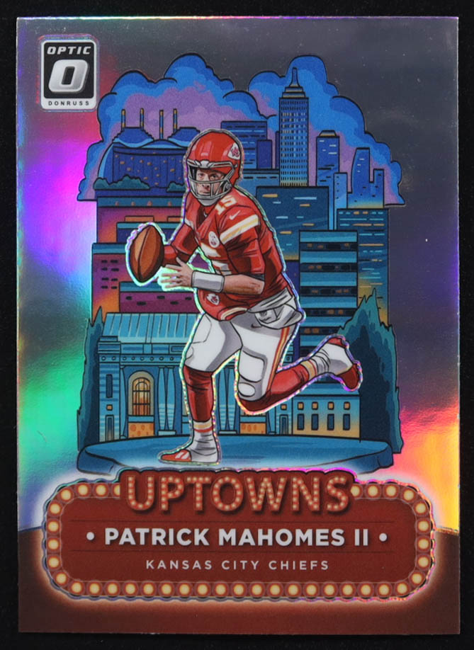 Patrick Mahomes II 2024 Panini Donruss Optic Uptowns #20 at PristineAuction.com Patrick Mahomes II 2024 Panini Donruss Optic Uptowns #20 at PristineAuction.com