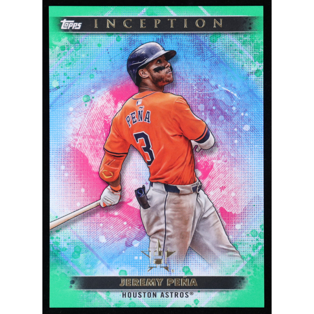 Jeremy Pena 2024 Topps Inception Green #88 at PristineAuction.com