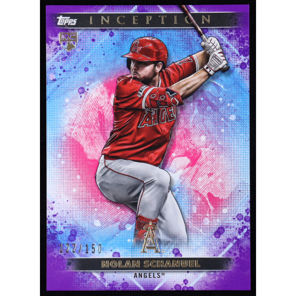 Nolan Schanuel 2024 Topps Inception Purple #85 RC at PristineAuction.com
