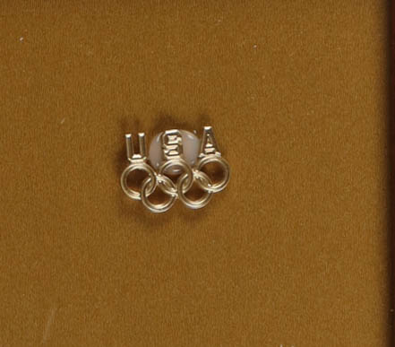 Michael Jordan Authentic Nike 1992 USA Custom Framed Jersey Display with (2) 1992 Olympic Pins at PristineAuction.com Michael Jordan Authentic Nike 1992 USA Custom Framed Jersey Display with (2) 1992 Olympic Pins at PristineAuction.com