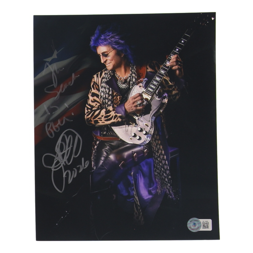 Jim Peterik Signed 8x10 Photo Inscribed "The Search Is Over!" & "2026" (Beckett) at PristineAuction.com Jim Peterik Signed 8x10 Photo Inscribed "The Search Is Over!" & "2026" (Beckett) at PristineAuction.com