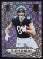 Colston Loveland 2025 Panini Donruss Elite Lavender Pyramids #109 RC #192/649 at PristineAuction.com