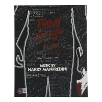 Harry Manfredini Signed "Friday the 13th" 8x10 Photo with Hand-Sketched Musical Notation (Beckett) at PristineAuction.com
