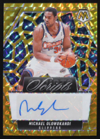 Michael Olowokandi 2024-25 Panini Mosaic Scripts Gold #MS-MOC #09/10 at PristineAuction.com