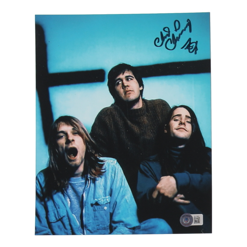 Chad Channing Signed 8x10 Photo (Beckett) at PristineAuction.com Chad Channing Signed 8x10 Photo (Beckett) at PristineAuction.com