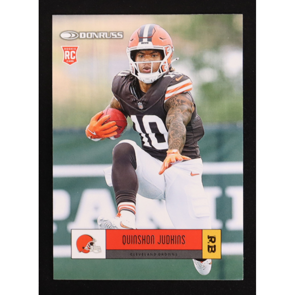 Quinshon Judkins 2025 Donruss Retro '05 #20 RC at PristineAuction.com